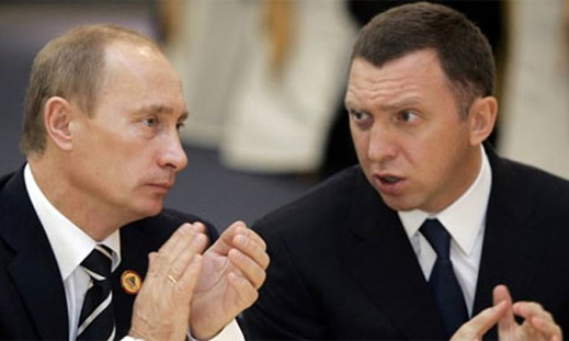 Putin with Deripaska